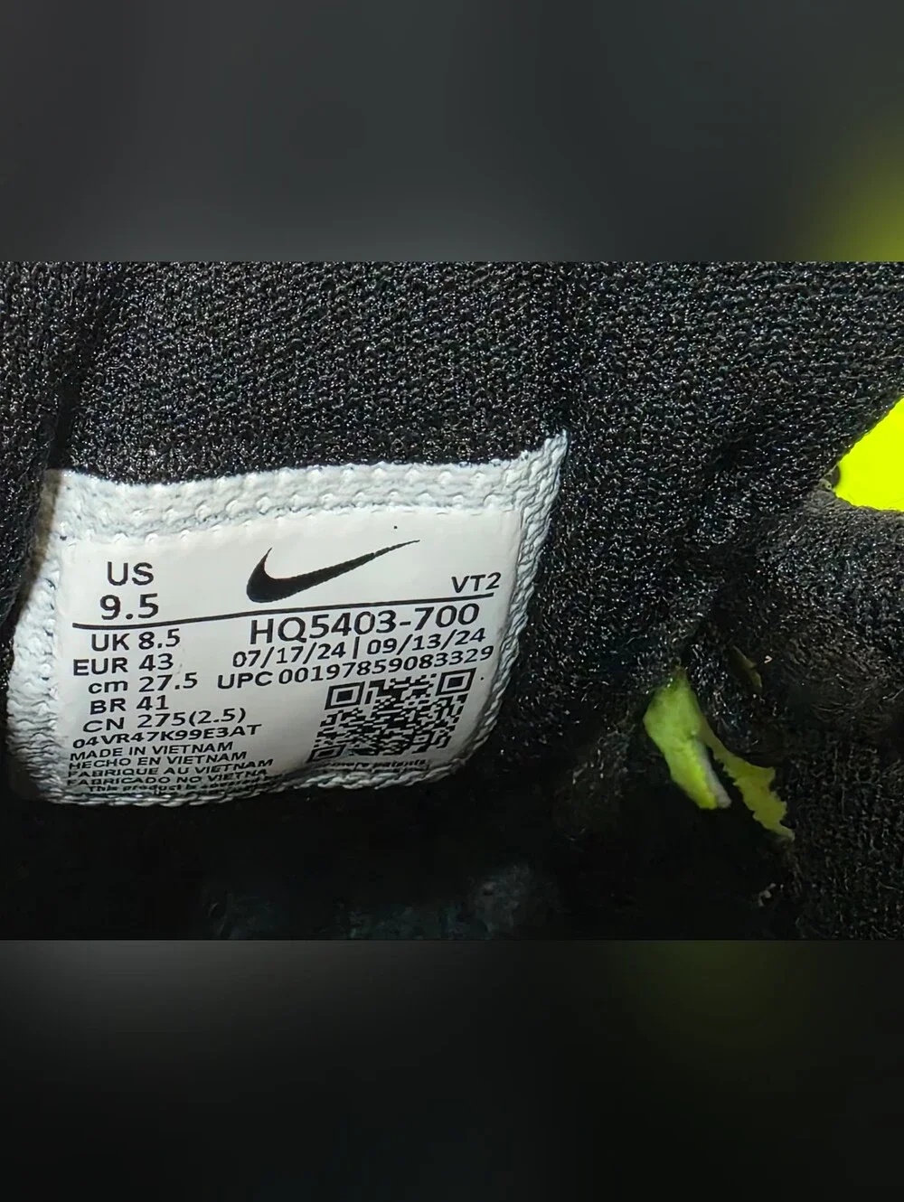 Nike high visibility